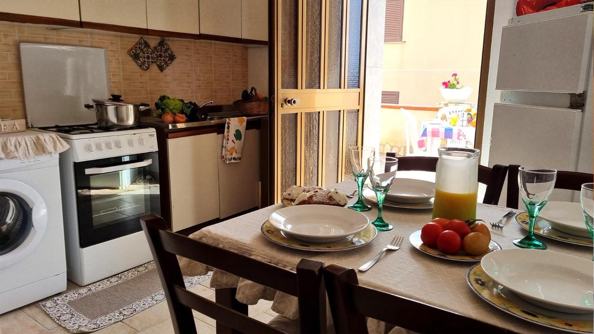 Casa Vacanza Vista Mare クストナーチ エクステリア 写真